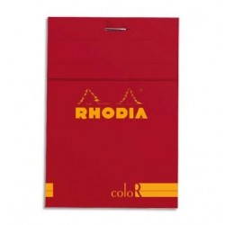 RHODIA Bloc coloR agrafé...