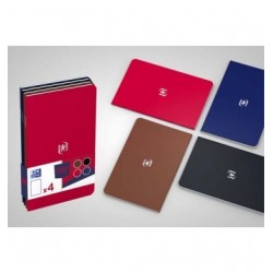 OXFORD Lot de 4 carnets...